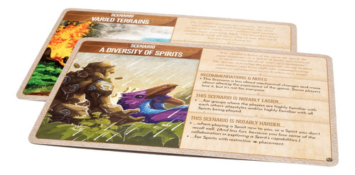 Expansión Spirit Island Feather Flame Juego De Mesa 1 A 4 Ju