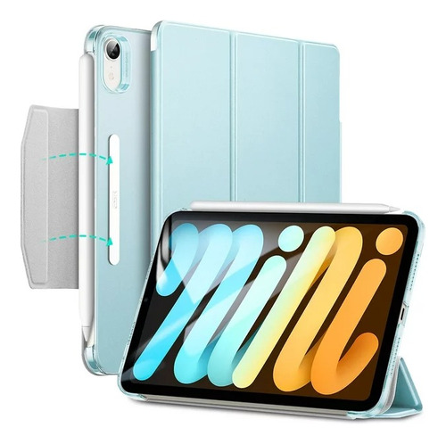 Case Forro iPad 6 Gen iPad Mini 6 Case Smart Cover Auto Wake