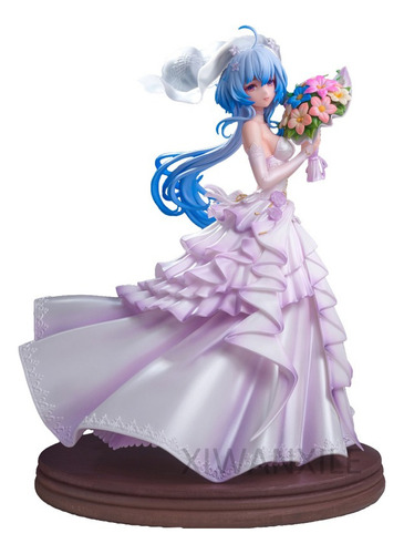 A 25cm Genshin Impact Anime Figura Ganyu Vestido De Novia