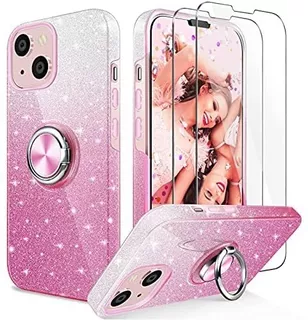 Funda Kswous P/iPhone 13 2021/6.1in/delgado/shockproof/pink