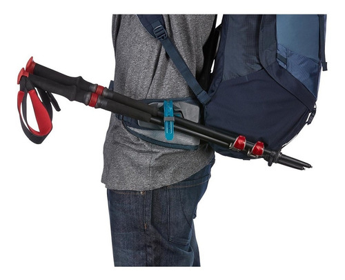 Imagem 9 de 11 de Mochila Para Trekking Capstone 50 L - Azul Atlantic - Thule