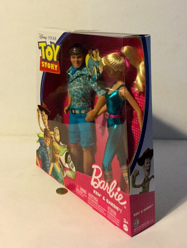 Set De Toy Story 3 Muñecas Barbie Y Ken Dificil De Conseguir