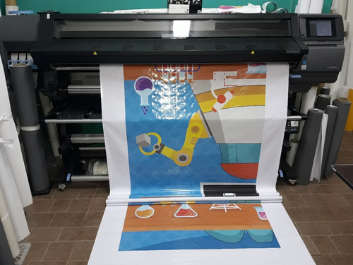 Lona Impresa Gigantografias Banners Carteles Vinilos (Usado)