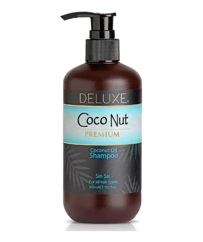 Shampoo Coconut Premium 300 Ml - Deluxe