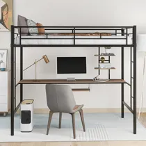Comprar Bellemave Cama Tipo Loft De Tamaño Individual Con Escritorio