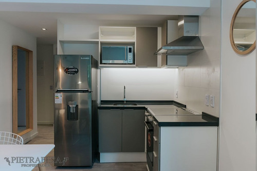 Imagen 5 de 14 de Apartamento En Venta A Estrenar 1 Dormitorio 1 Baño Con Doble Terraza Con Parrillero- San Jose- Centro