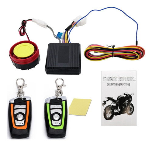 Motor Remoto Sin Sistema De Alarma Antirrobo For Motocicleta