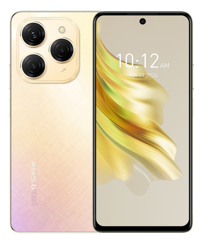 Celular Tecno Spark 20 Pro Dual Sim 256gb Dorado 8gb Ram
