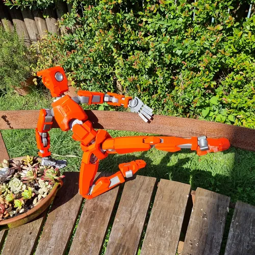 Figura De Acción T70 Robot 3d Movil Super Articulado Gigante