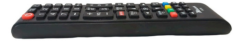 Control remoto compatible con televisores inteligentes LED Samsung, 4K, negro