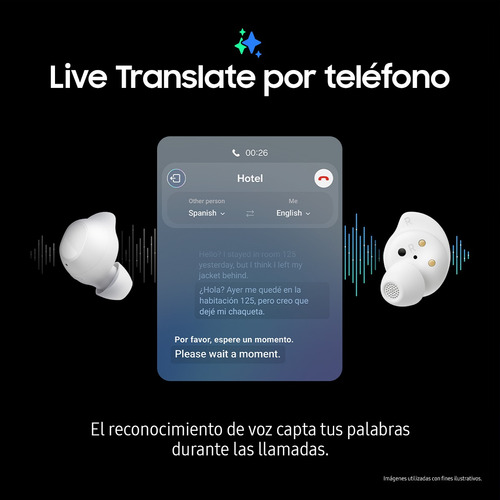 Audífonos Inalámbricos Samsung Galaxy Buds Fe Blanco Blanco