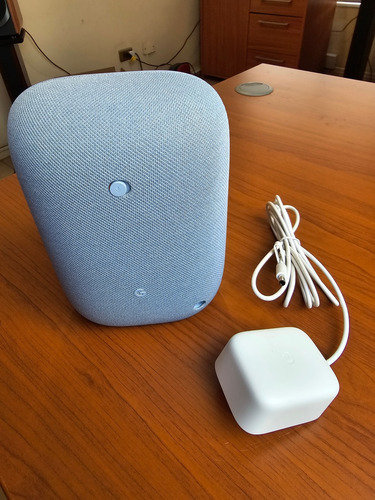Google Nest Audio Asistente Virtual Google Assistant Azul Azul Claro (Usado)