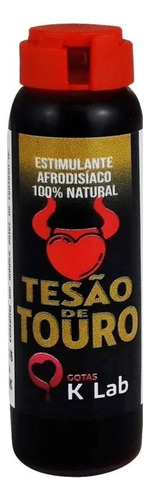 Tesão De Touro Premium 10ml K Lab Sexshop Energético Drink