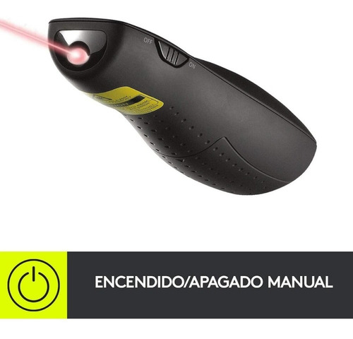 Imagen 7 de 10 de Presentador Laser Inalámbrico Logitech R400