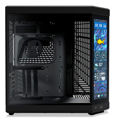 Gabinete Hyte Y70 Touch 14.9 Infinite Pitch Preto 60hz