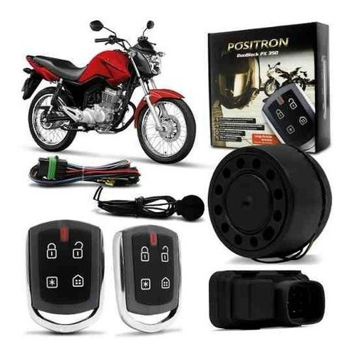 Alarme Moto Universal Positron Duoblock Px G8 350 Presenca