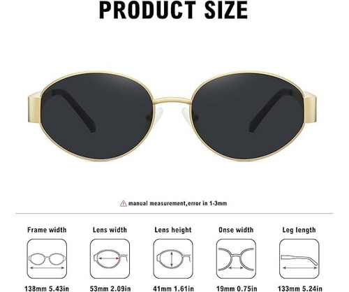 Sol Retro 3 Unidades, Lentes De Sol Para Mujeres Y Hombres