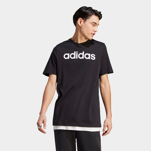 Polo Hombre adidas Ic9274 (s-xl) M Lin Sj T Negro