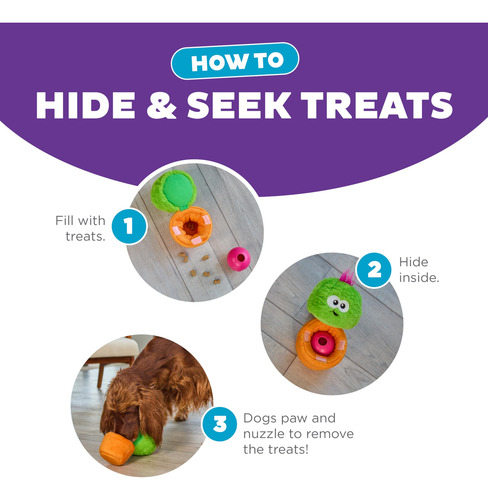 Puzzle Interactivo Para Perros De Peluche Outward Hound Nina