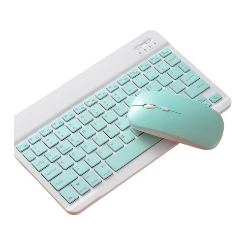 Combo Inalámbrico Teclado Y Mouse Bluetooth Recargable Usb