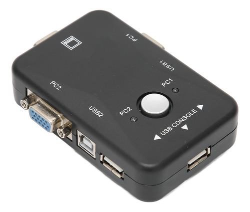 Conmutador Kvm Usb 2.0 1920x1440 Conmutador Kvm De Doble Mon