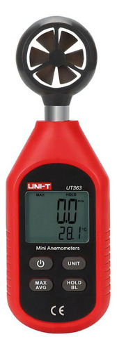 Mini Anemómetro Digital Unit Ut363 Velocidad Y Temperatura