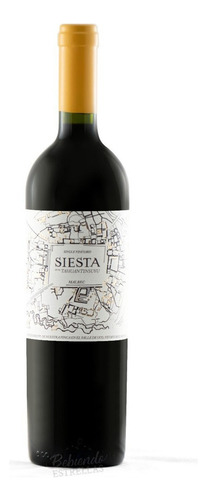 Vino Siesta Malbec 750 Ml Año 2018