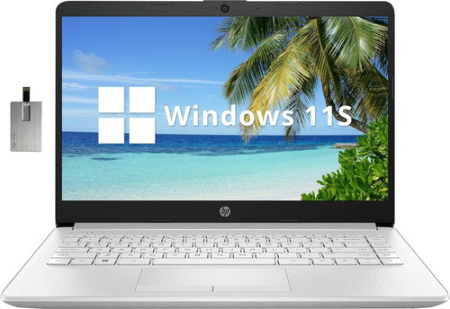 Laptop Hp Premium Stream 14 Hd, Procesador Intel Celeron N41