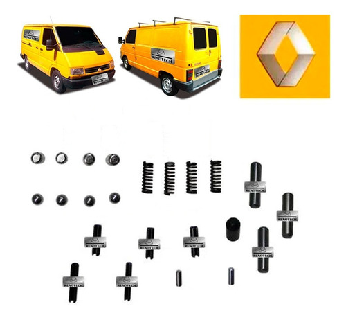 Kit Molas Pinos Esferas Do Cambio Renault Trafic Rn521