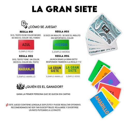 Imagen 5 de 11 de La Gran Siete Juego De Mesa Cartas Previa Risas Casa Fight