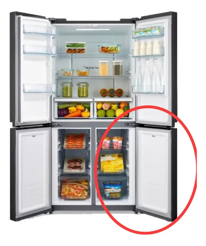 Puerta Heladera Freezer Philco Phsb482xt Nuevo Derecha