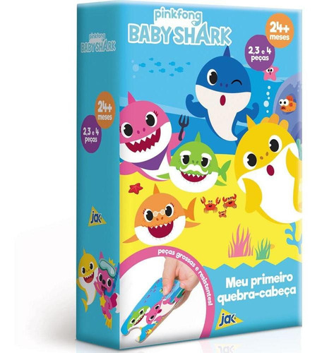 Quebra Cabeça Baby Shark - Toyster