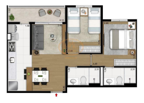 Apartamento Com 3 Dormitório(s) Localizado(a) No Bairro Ipiranga Em São Paulo / São Paulo - 5411:910281