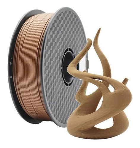 Imagen 7 de 10 de Filamento Pla+ - Makora3d - Madera 4 Tipos - Wood