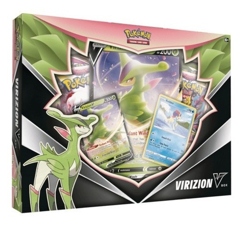 Imagen 1 de 1 de Cartas Pokemon: Colección Virizion V Box Tcg