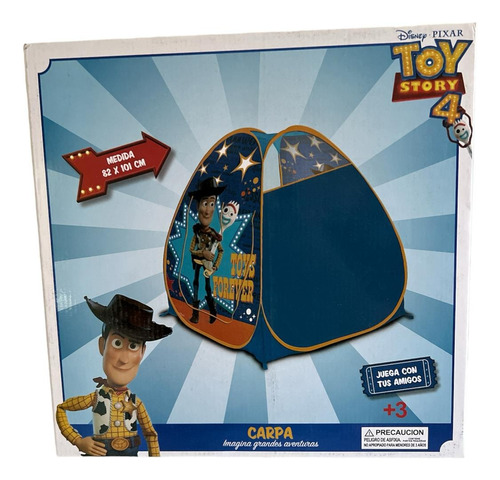 Casita De Juegos Carpa Pelotero Castillo Plegable Toy Story