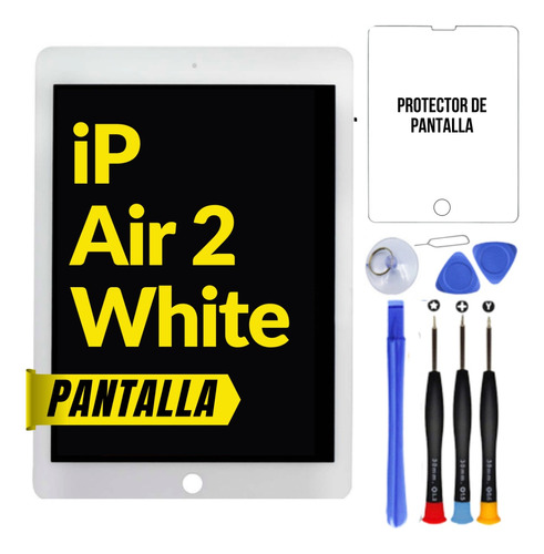 Montaje De Pantalla Lcd Con Digitalizador Para iPad Air 2