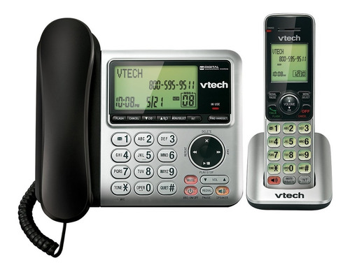 Imagen 2 de 6 de Telefono Inalambrico Vtech Doble Contestador Ultimo Modelo Importado