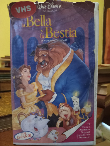 La Bella Y La Bestia. Walt Disney. Película Vhs. Español. 