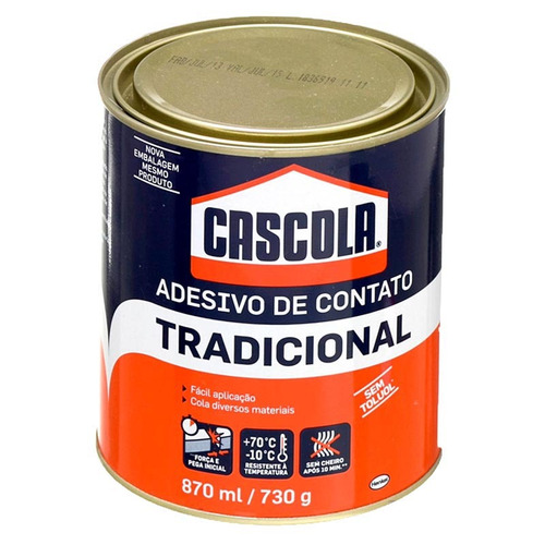 Cola Adesivo De Contato Cascola Sem Tuluol 730gr Henkel