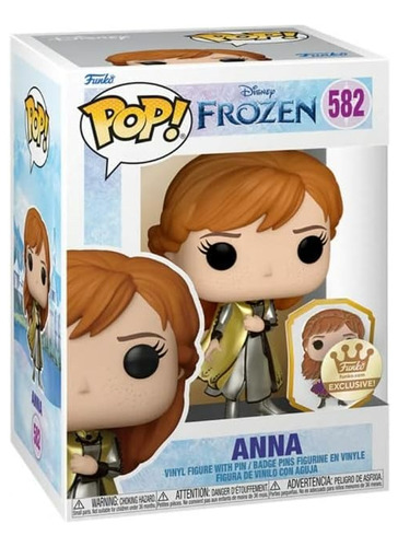 Funko Pop Disney Anna Frozen Gold Incluye Exclusiva