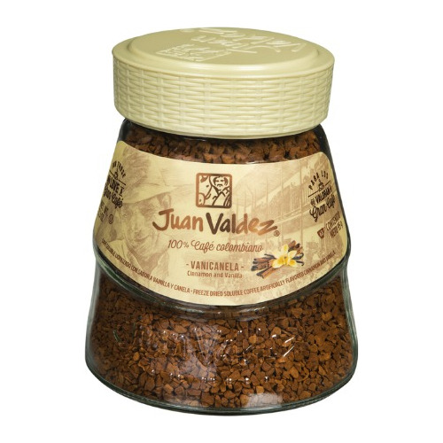 Juan Valdez Café Liofilizado Sabor Vanicanela - 95g