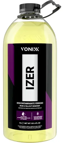 Vonixx Limpa Rodas 3l Descontaminante Ferro Izer