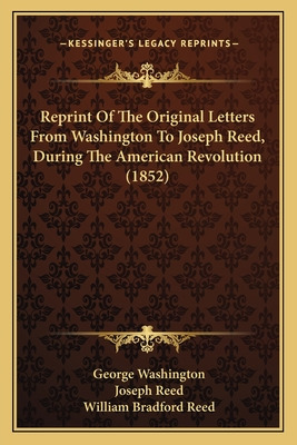 Libro Reprint Of The Original Letters From Washington To ...