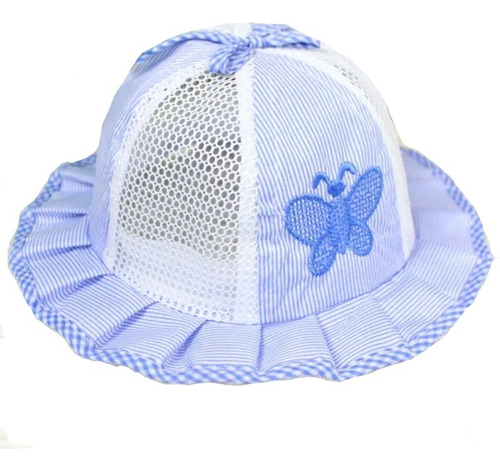 Gorro Sombrero Pescador Playero Niña 0-12 Meses