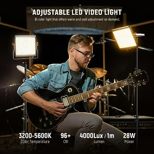 Kit De Iluminación Neewer S Led 480 Regulable En Color Y Sop