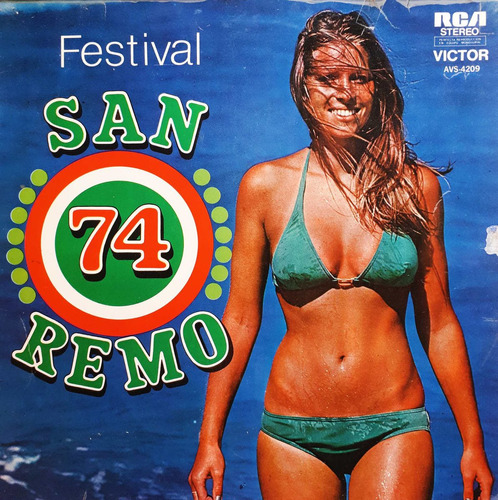 Interpretes Varios - Festival San Remo 74 En Italiano X Lp