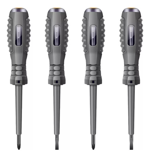 4 Piezas De Lápiz Detector De Voltaje Con Punta Aislada