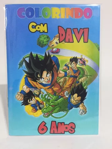 LIVRO DE COLORIR DRAGON BALL Z: Presente perfeito para os fãs de DRAGON BALL  Z, com mais de 90 imagens impecáveis e ilustrações de alta qualidade dos  personagens para colorir. by 