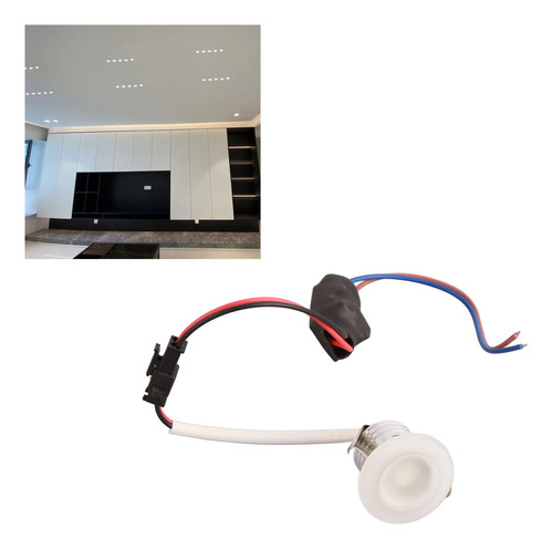 Mini Luz Empotrada Luz Profesional De Forma Redonda De Forma